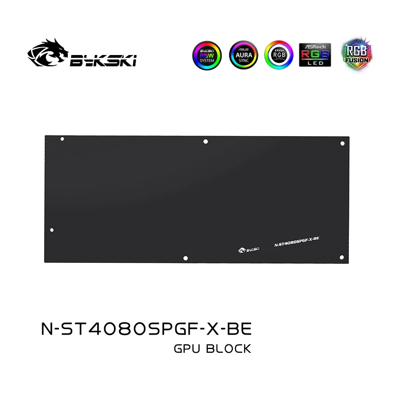 Rtx 4080 Water Cooling Block - Блок графического процессора Bykski для видеокарты