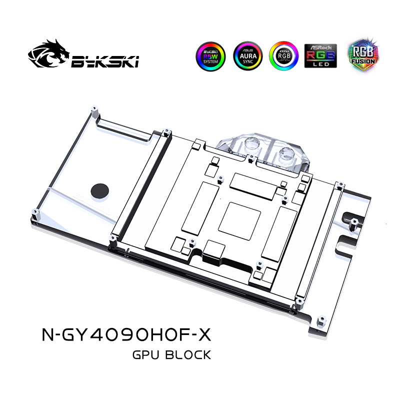 Блок графического процессора B – обзор и цена Rtx 4090 Water Block Full Cover