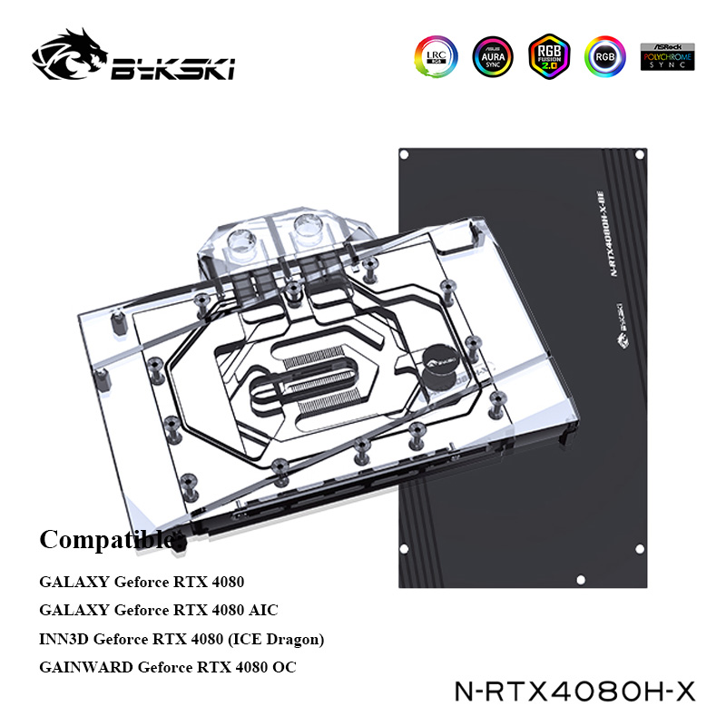 Водяной охладитель графическог – обзор и цена Rtx 4080 Water Cooling Block