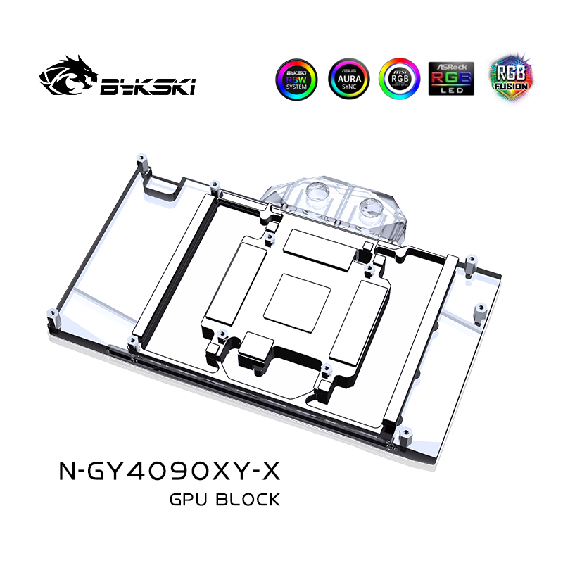 Блок графического процессора B – обзор и цена Rtx 4090 Water Block Full Cover